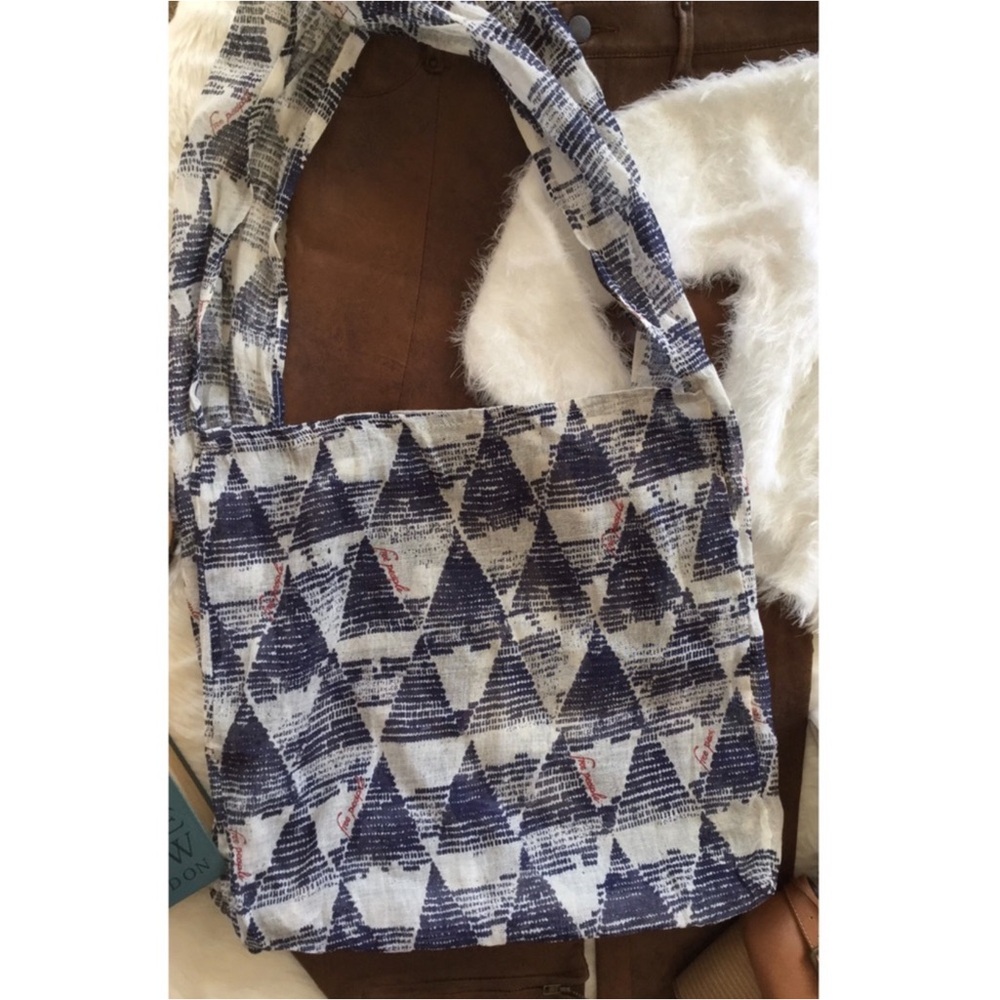 Free People Adriatic Sea Tote Bag Boho Coastal Western - Picture 3 of 13